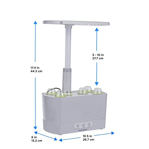 AeroGarden Harvest XL Bundle LED Grow Light Kit with Seed Pod Kits & Plant Food