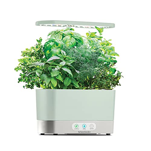 AeroGarden Harvest XL Bundle LED Grow Light Kit with Seed Pod Kits & Plant Food