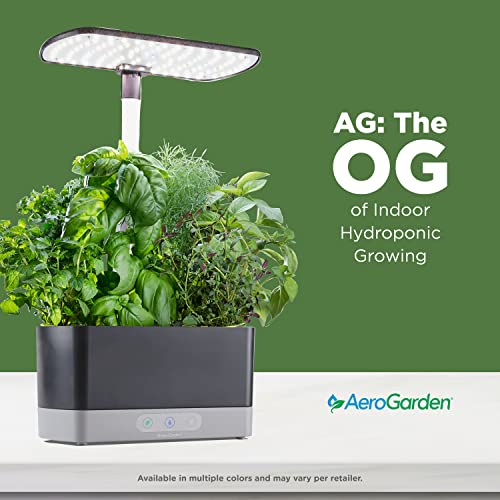 AeroGarden Harvest XL Bundle LED Grow Light Kit with Seed Pod Kits & Plant Food