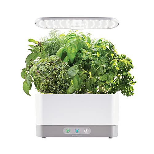 AeroGarden Harvest XL Bundle LED Grow Light Kit with Seed Pod Kits & Plant Food