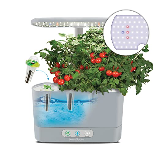 AeroGarden Harvest XL Bundle LED Grow Light Kit with Seed Pod Kits & Plant Food