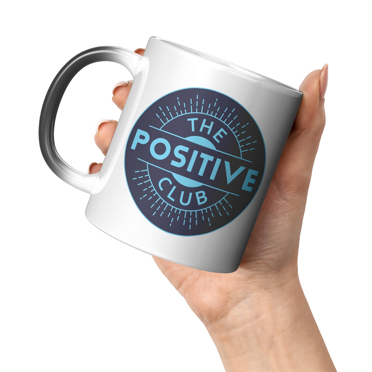 11oz Magic Mug The Positive Club ( Free Shipping )