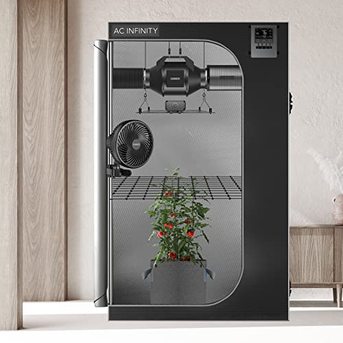 Advanced Indoor Grow Tent Kit - Smart Controls, Full-Spectrum LED Light & Premium Components