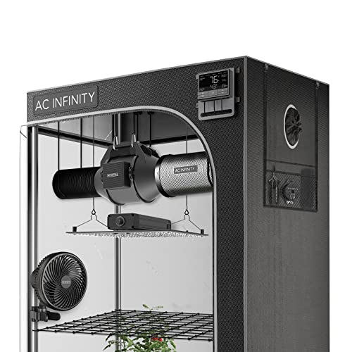 Advanced Indoor Grow Tent Kit - Smart Controls, Full-Spectrum LED Light & Premium Components