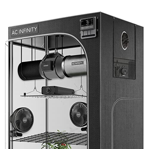 Advanced Indoor Grow Tent Kit - Smart Controls, Full-Spectrum LED Light & Premium Components