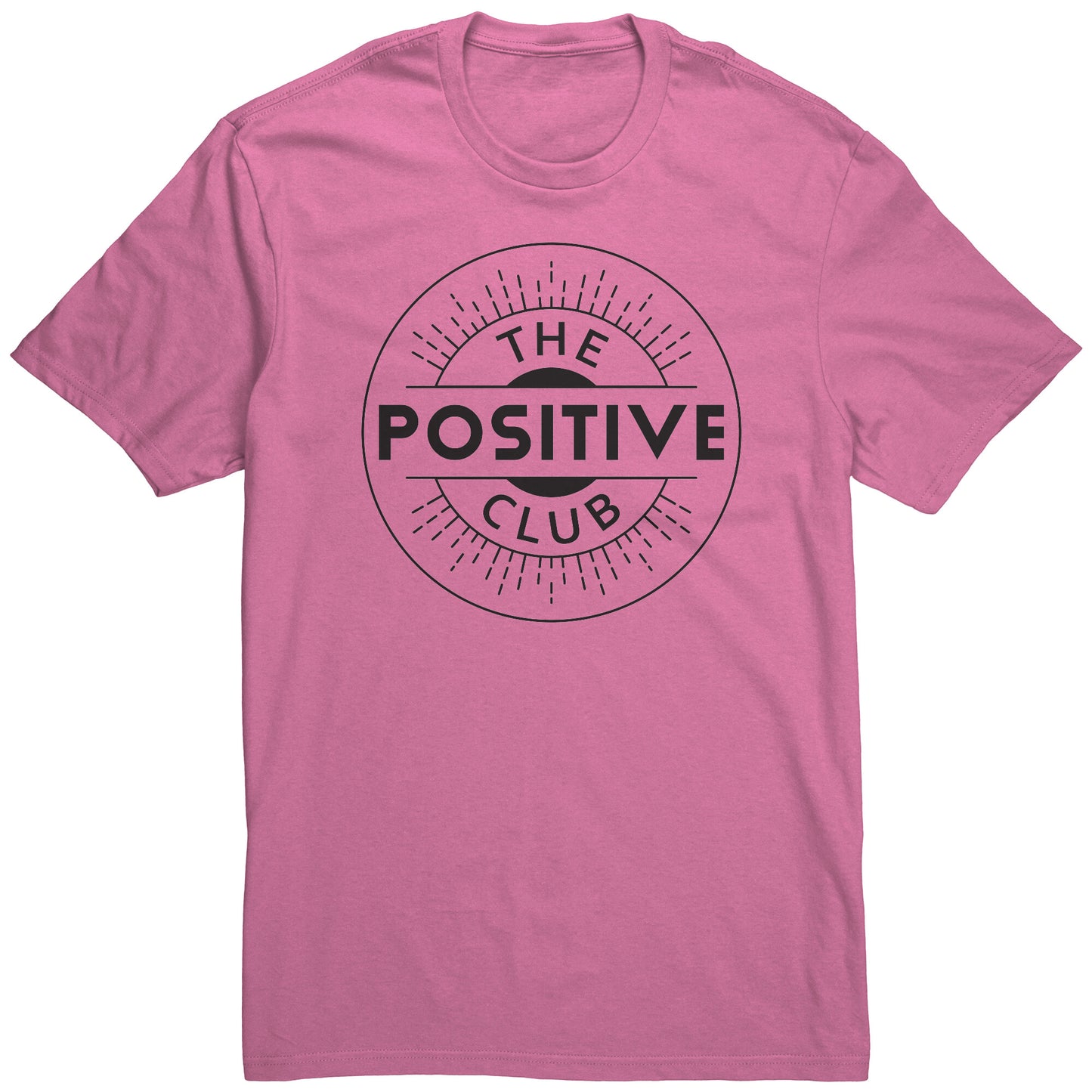 Unisex shirt Black Logo The Positive Club ( Free Shipping )
