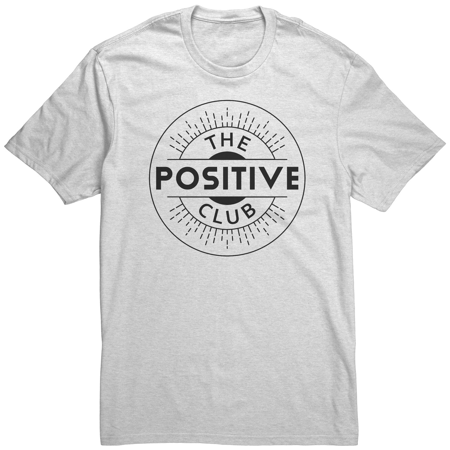 Unisex shirt Black Logo The Positive Club ( Free Shipping )